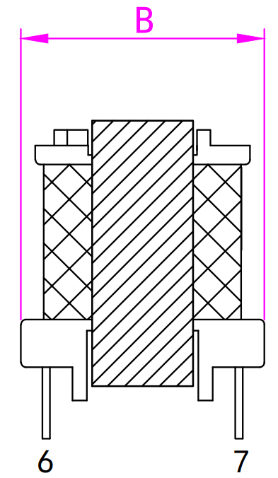Gate Drive Transformer 1 :1.5 :1.5 Reinforced Insulation EE30