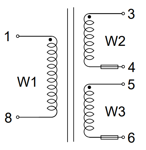 Gate Drive Transformer 1 :1.5 :1.5 Reinforced Insulation EF20