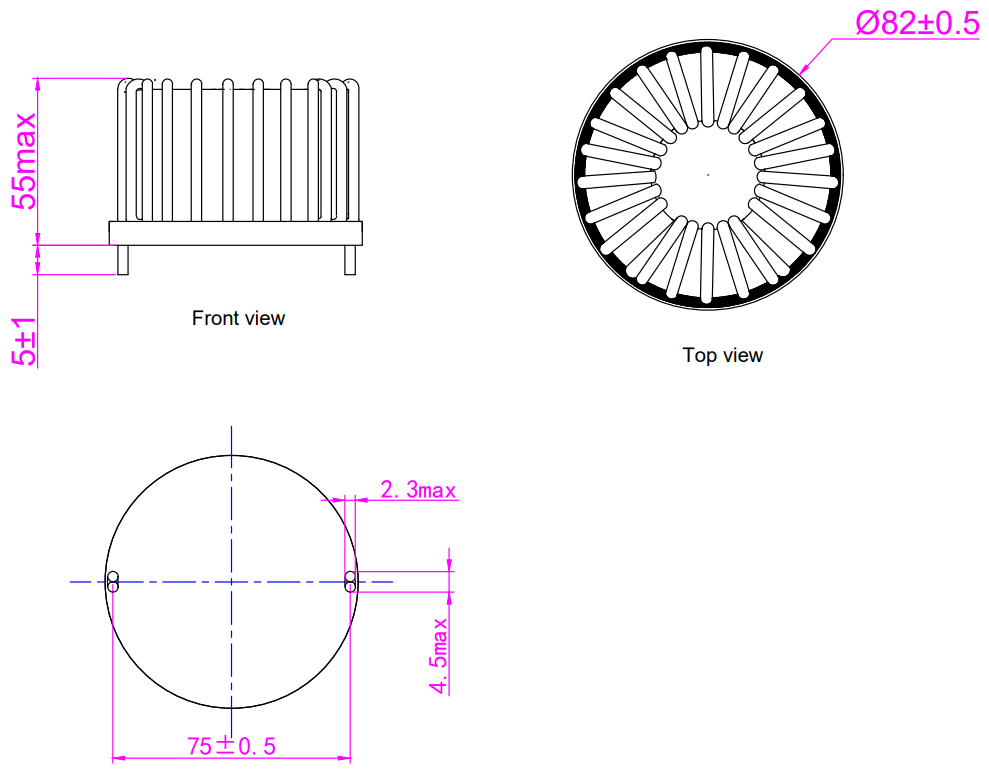 330uH 27Arms Inductor