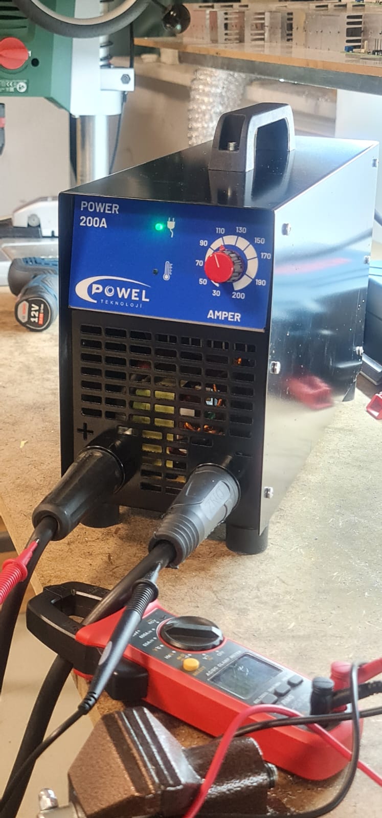 200A İnverter Örtülü Elektrod Kaynak Makinesi